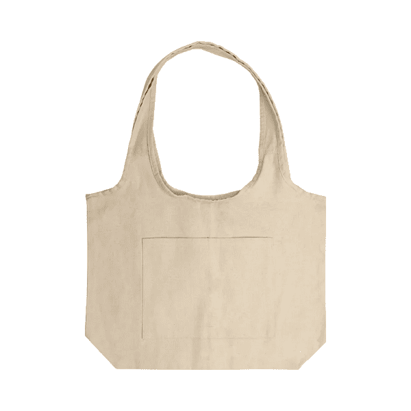 Bohola Bag – Cotton Hobo Bag with Front Pocket