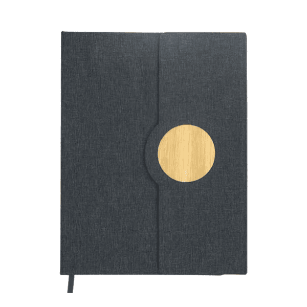 Erreka – A5 RPET Fabric and Bamboo Notebook