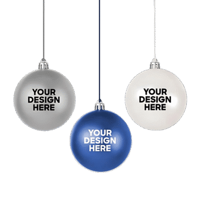 Ball Ornaments (Set of 3)