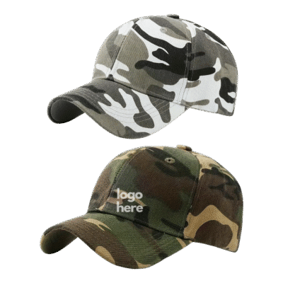 Camo Military Cap