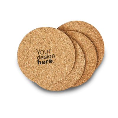 Cork Tea Coasters – Set of 6