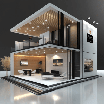 Double Decker Exhibition Stand
