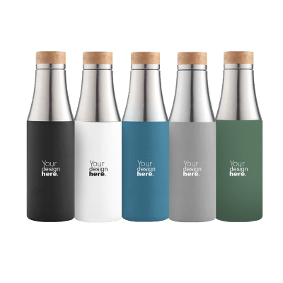 EcoSleek Water Bottle with Bamboo