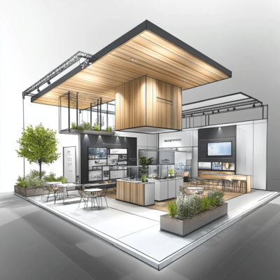 Exhibition Stand (100+ sqm)