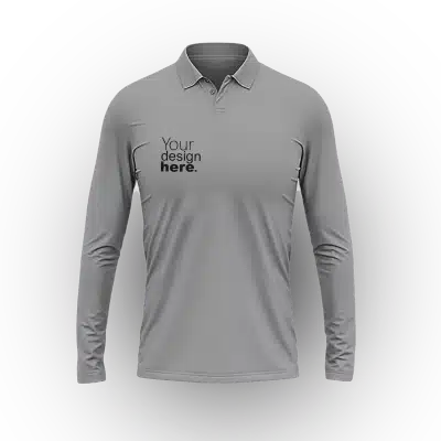 Kids Long Sleeve Polo