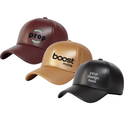 Leather Baseball Cap