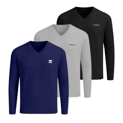 Luxe V-neck Long Sleeve T-shirt