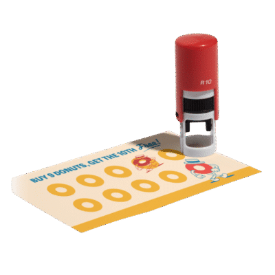 Mini Loyalty Stamps