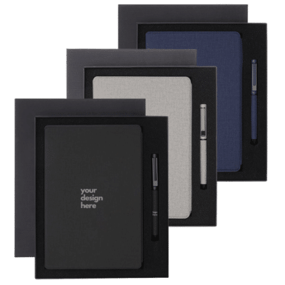 NOIR Notebook & Pen Writing Set