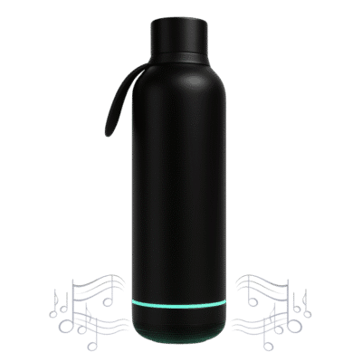 Nomu Water Bottle with Bluetooth Speaker