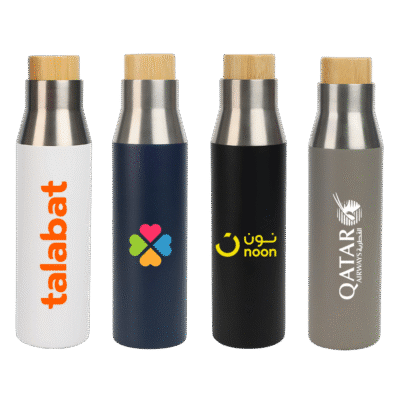 Quench Bottle with Bamboo Lid