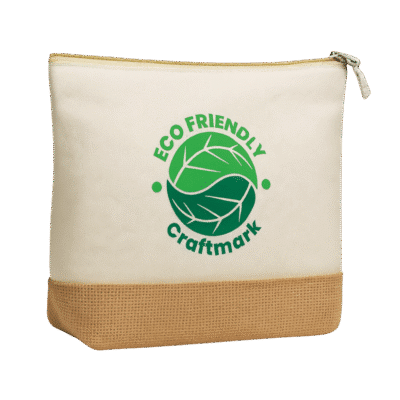 Quibble Canvas Jute Pouch