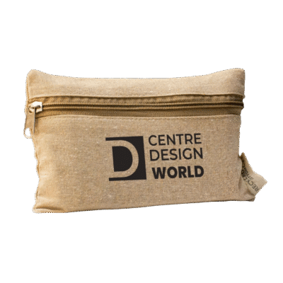 Recycled Cotton Organizer Pouch