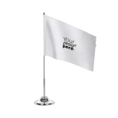 Table and Hand Flags