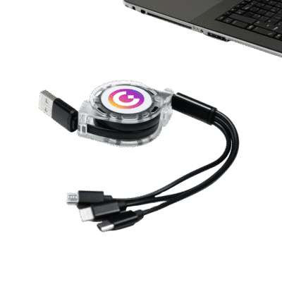 UniReel 3-in-1 Charging Cable