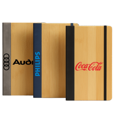 Verde Leather & Bamboo A5 Notebook