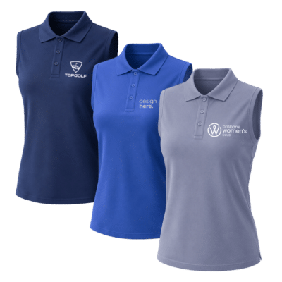 Women’s Sleeveless Polo Tank