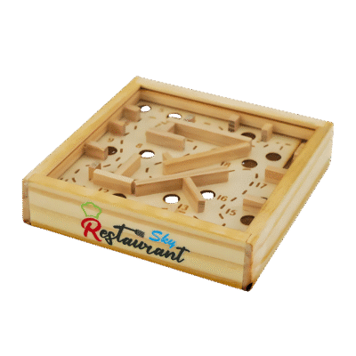 Wooden Maze Board Game