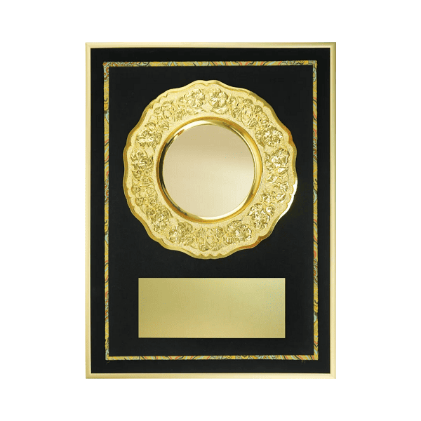 Lumetron – Aluminum Award Plaque (A3 with Gold Plate)