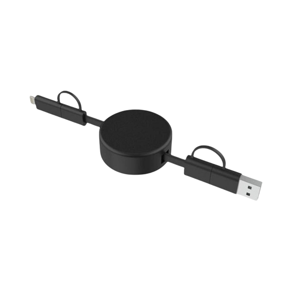 Rahva – Recycled 6-in-1 Retractable Charging Cable
