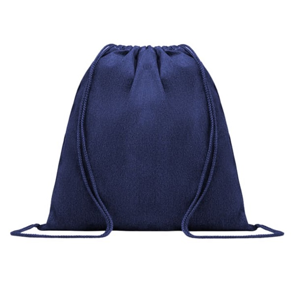 Helena – Upcycled Denim Drawstring Bag