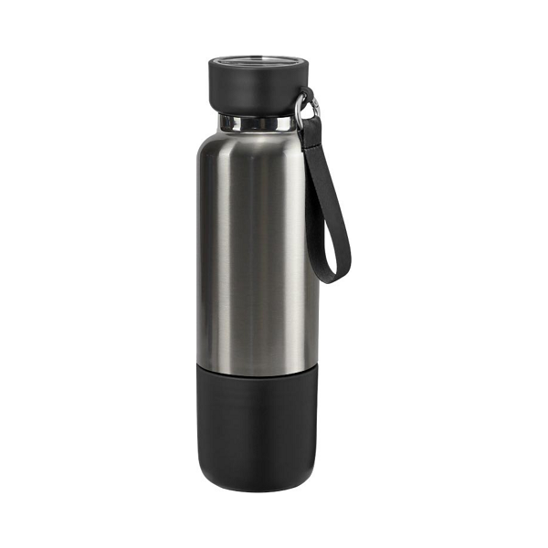 Imbibe – Double Wall Stainless Steel Bottle with Cup and Lanyard