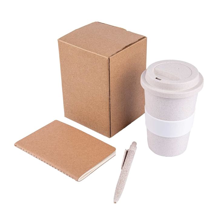 Dovale – Sustainable Gift Set of Mug, Notebook & Pen