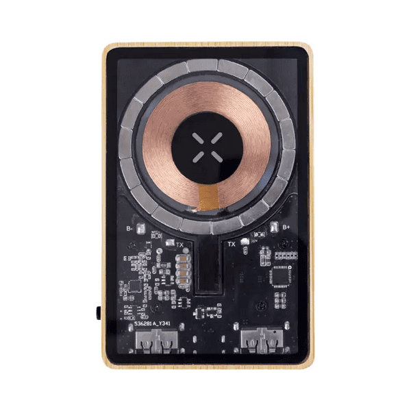 Froya – Magnetic 15W 10,000 mAh Bamboo Power Bank