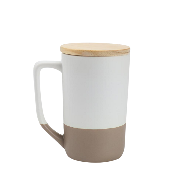 Fornix – Ceramic Mug with Clay Bottom