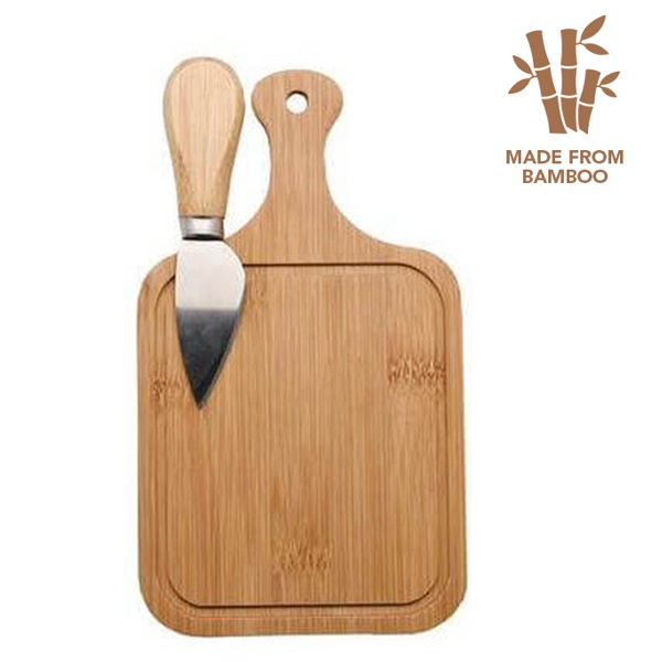 Hiraya – Bamboo Cutting Board with Knife