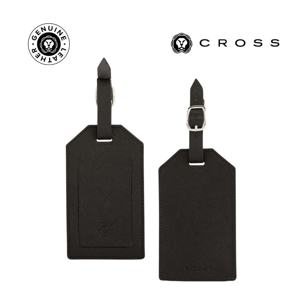 CROSS Saffiano Leather Luggage Label