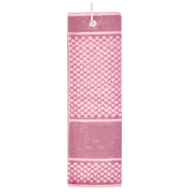 MARABA - Golf Towel – Pink corporate gift image 1 of 5