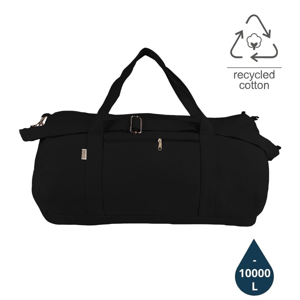 PUEBLA - GRS-certified Recycled Cotton Duffel / Gym Bag