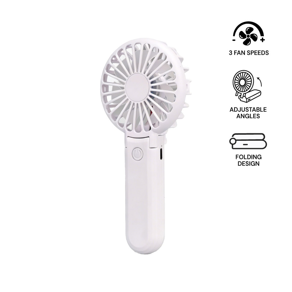 ROTO - Rechargeable Handheld Fan with Foldable Desk Stand