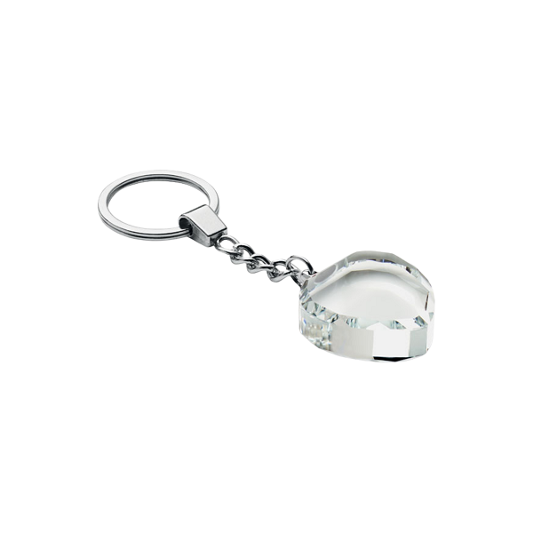 Sterlin – Glass Heart Award Keyring