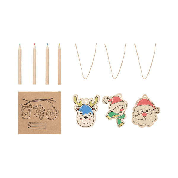 Snowie – Christmas Ornament Coloring Set