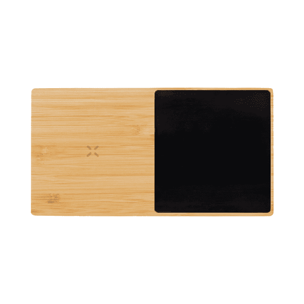 Tawaka – Bamboo 10W Wireless Charger with Mug Warmer
